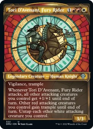 Tori D'Avenant, Fury Rider (Showcase)